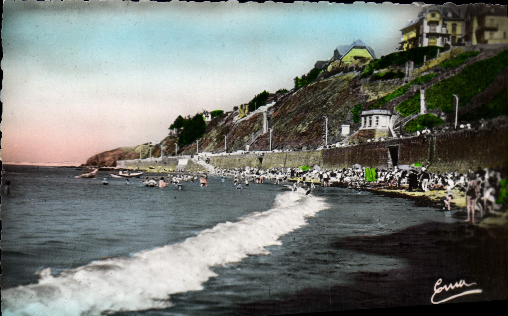 CPA Granville Plage et Mer Haute 