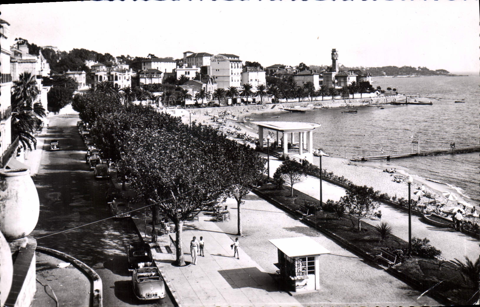 CPA Saint Raphael Var La Promenade 