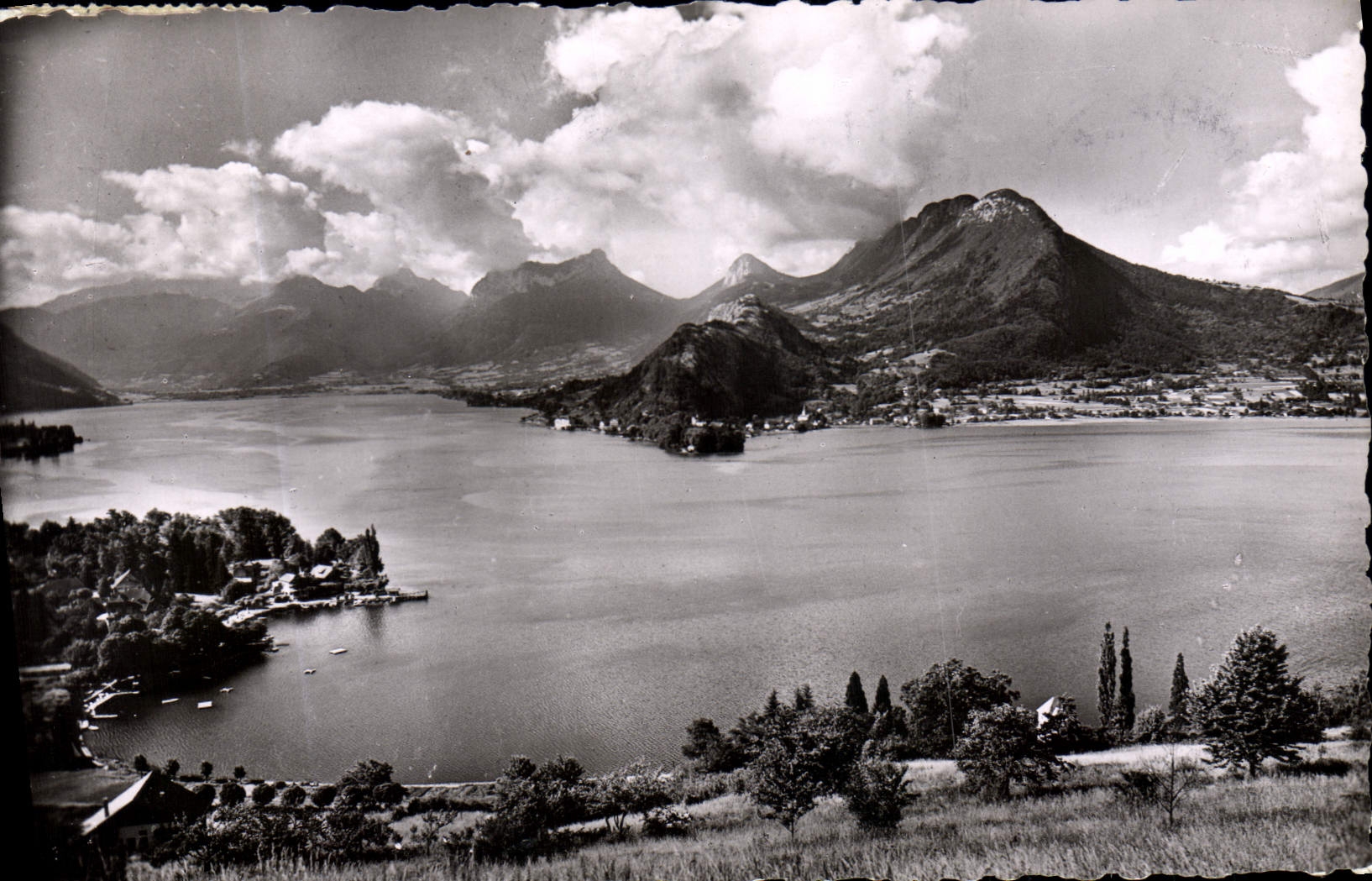 CPA Lac D'Annecy Massif des plages 