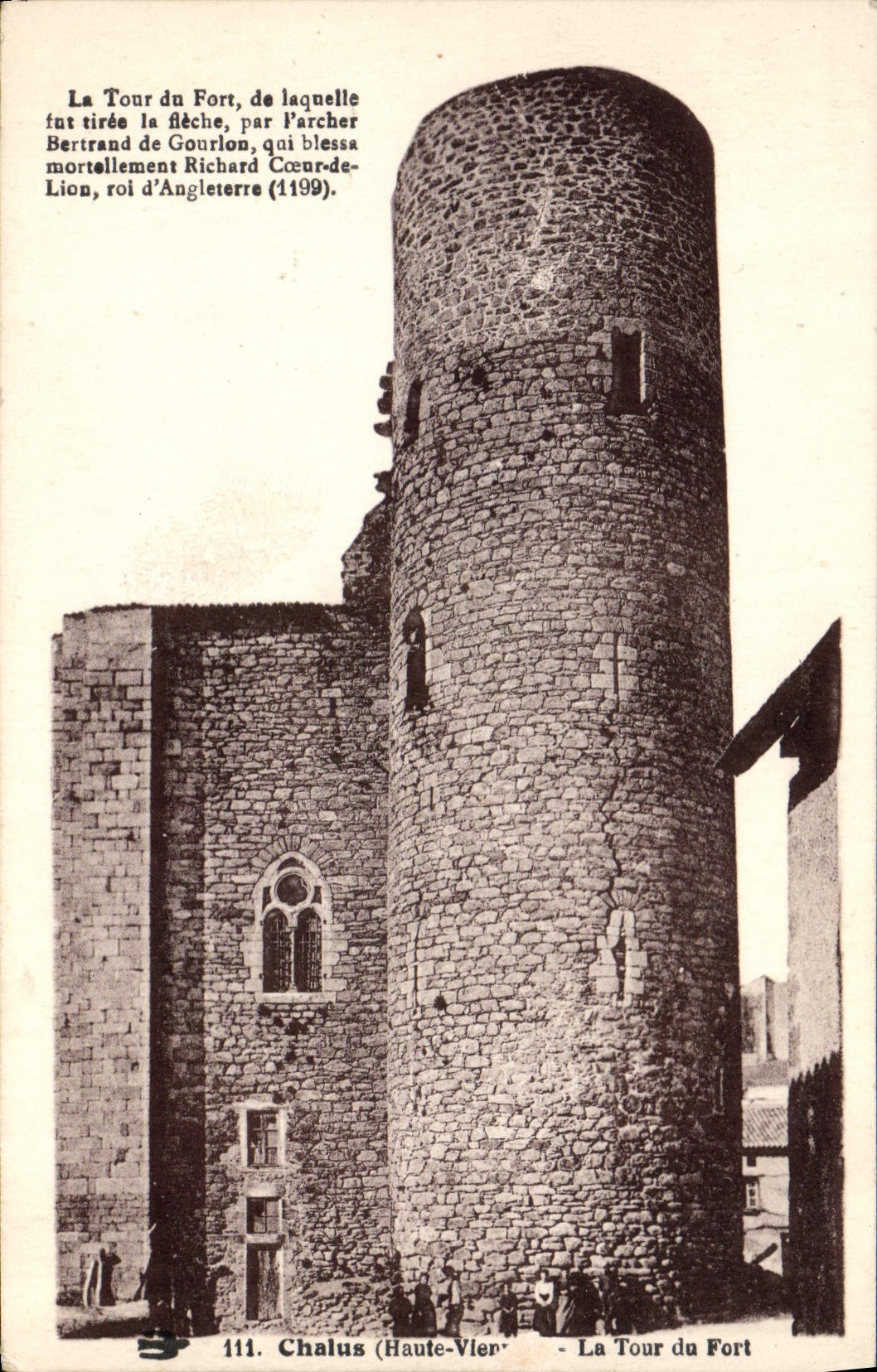 CPA Chalus La Tour du Fort