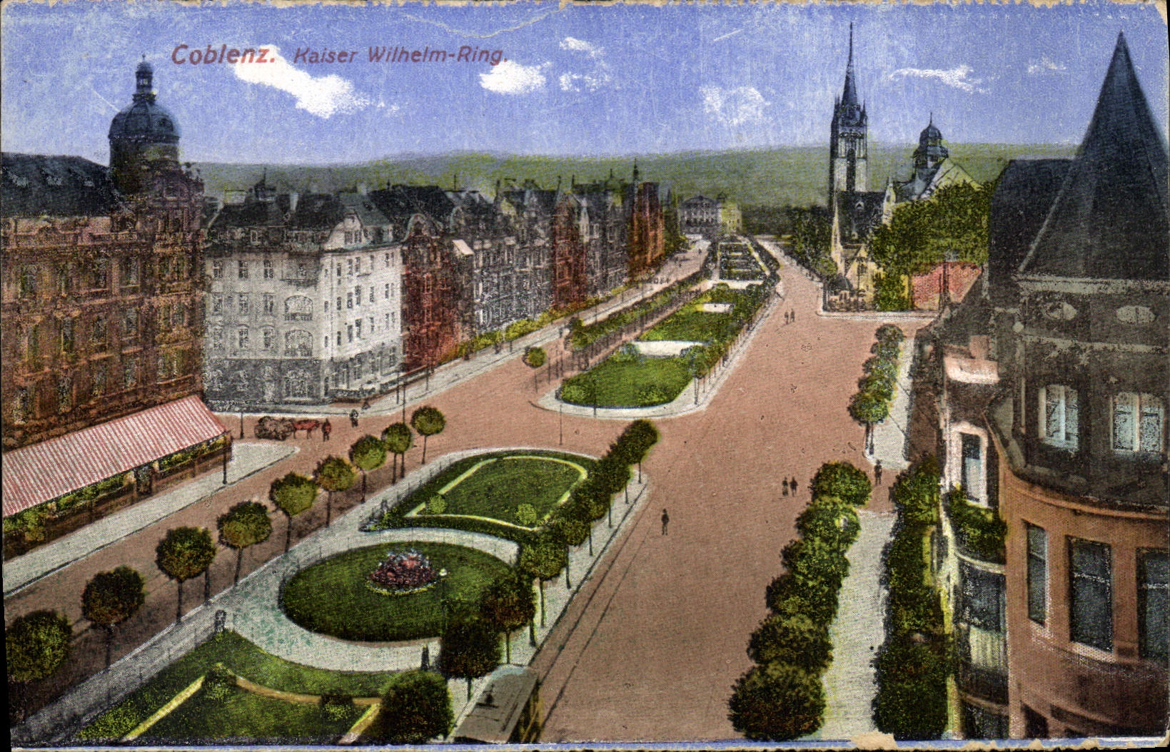 CPA Coblenz Kaiser Wilhelm Ring 