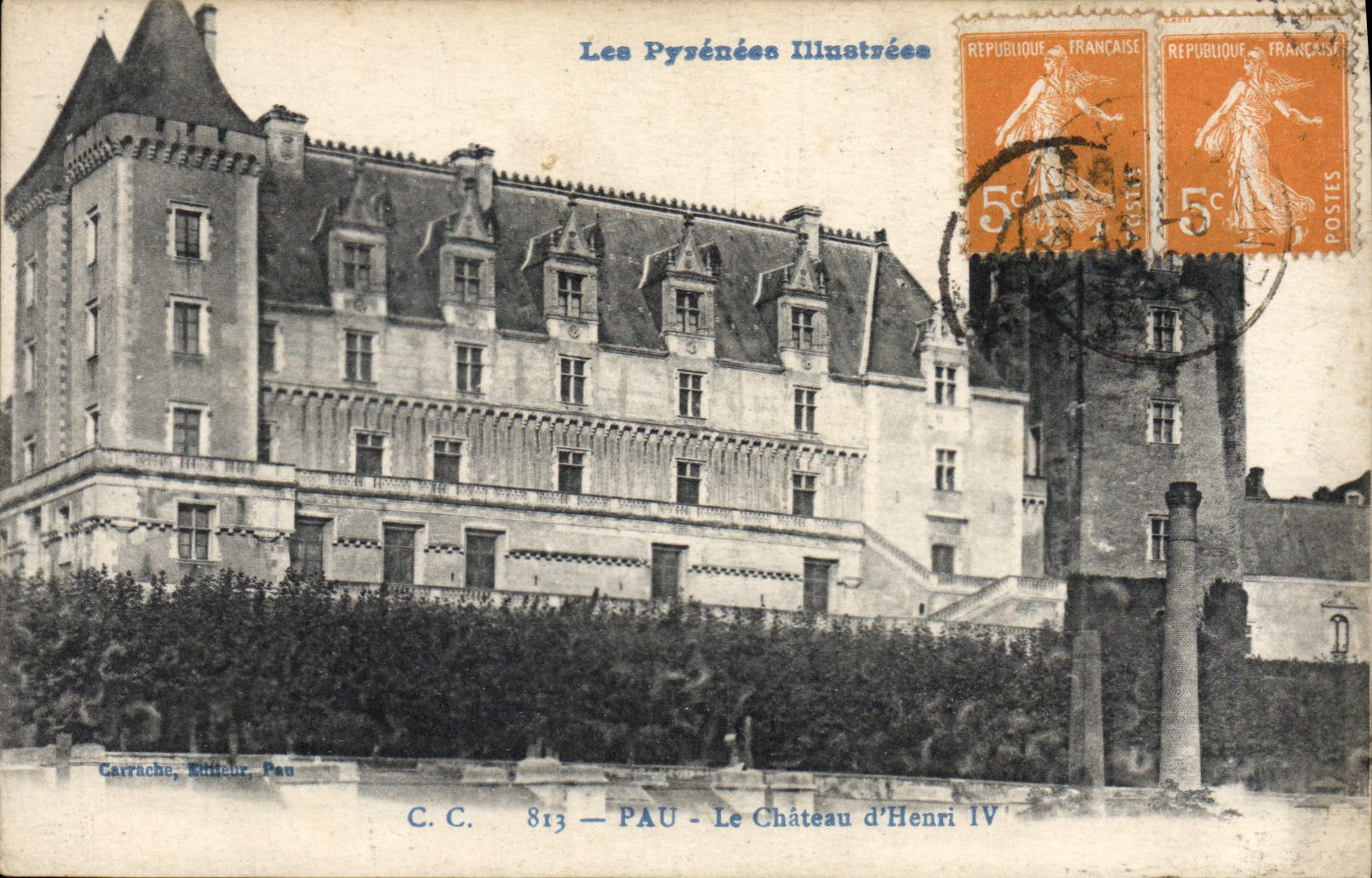 CPA Pau Le Chateau d'Henri IV 