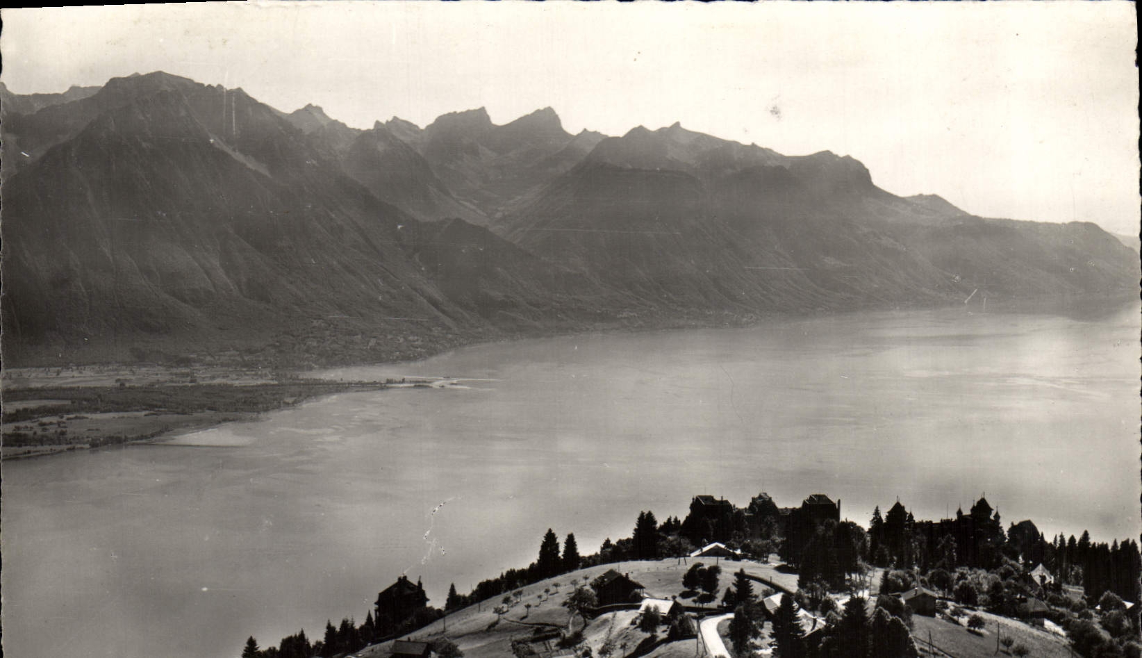 CPM Caux Lac Leman et les Alpes de la Savoie