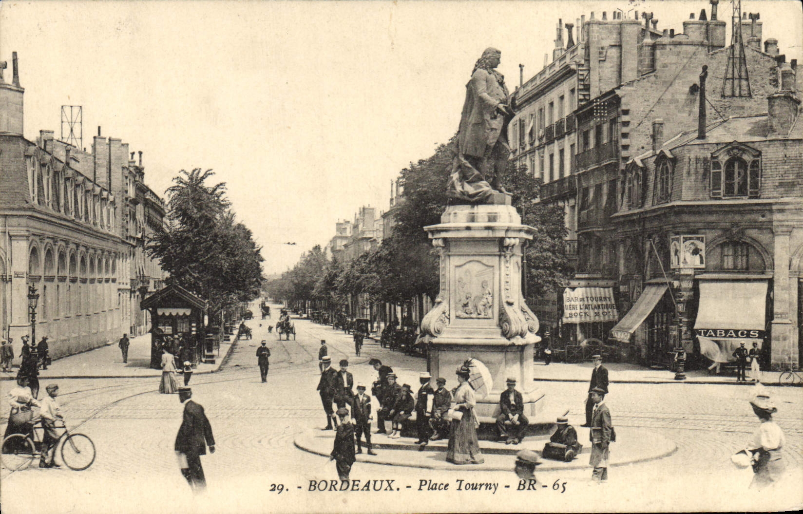 CPA Bordeaux place Tourny 