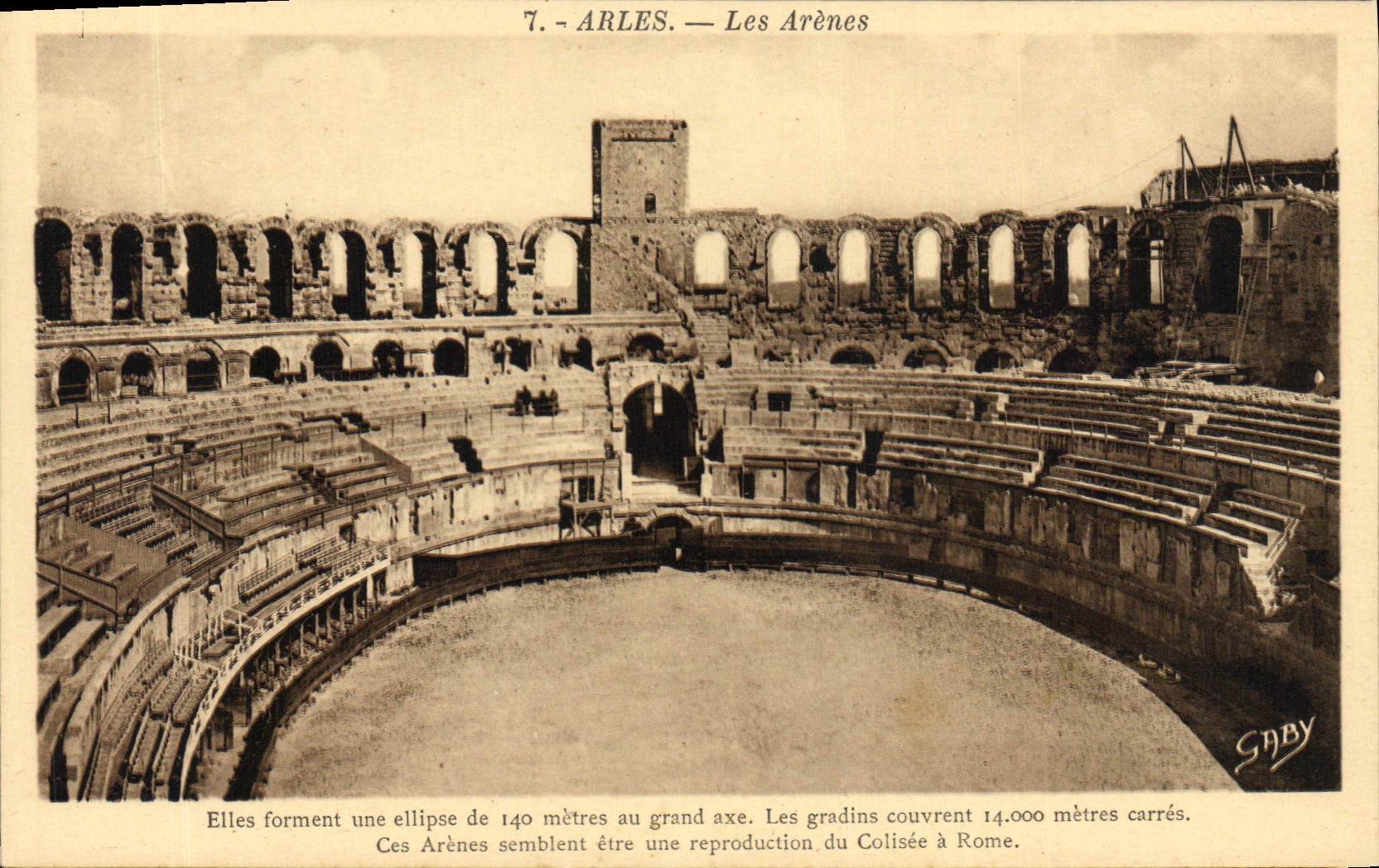 CPA Arles les Arenes 