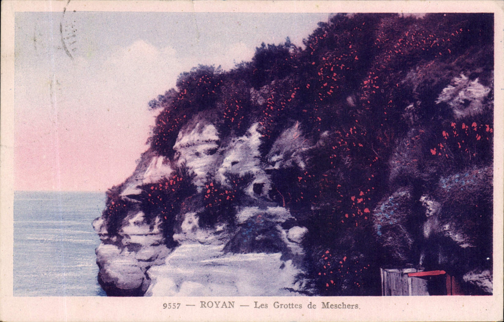 CPA Royan les Grottes de Meschers 