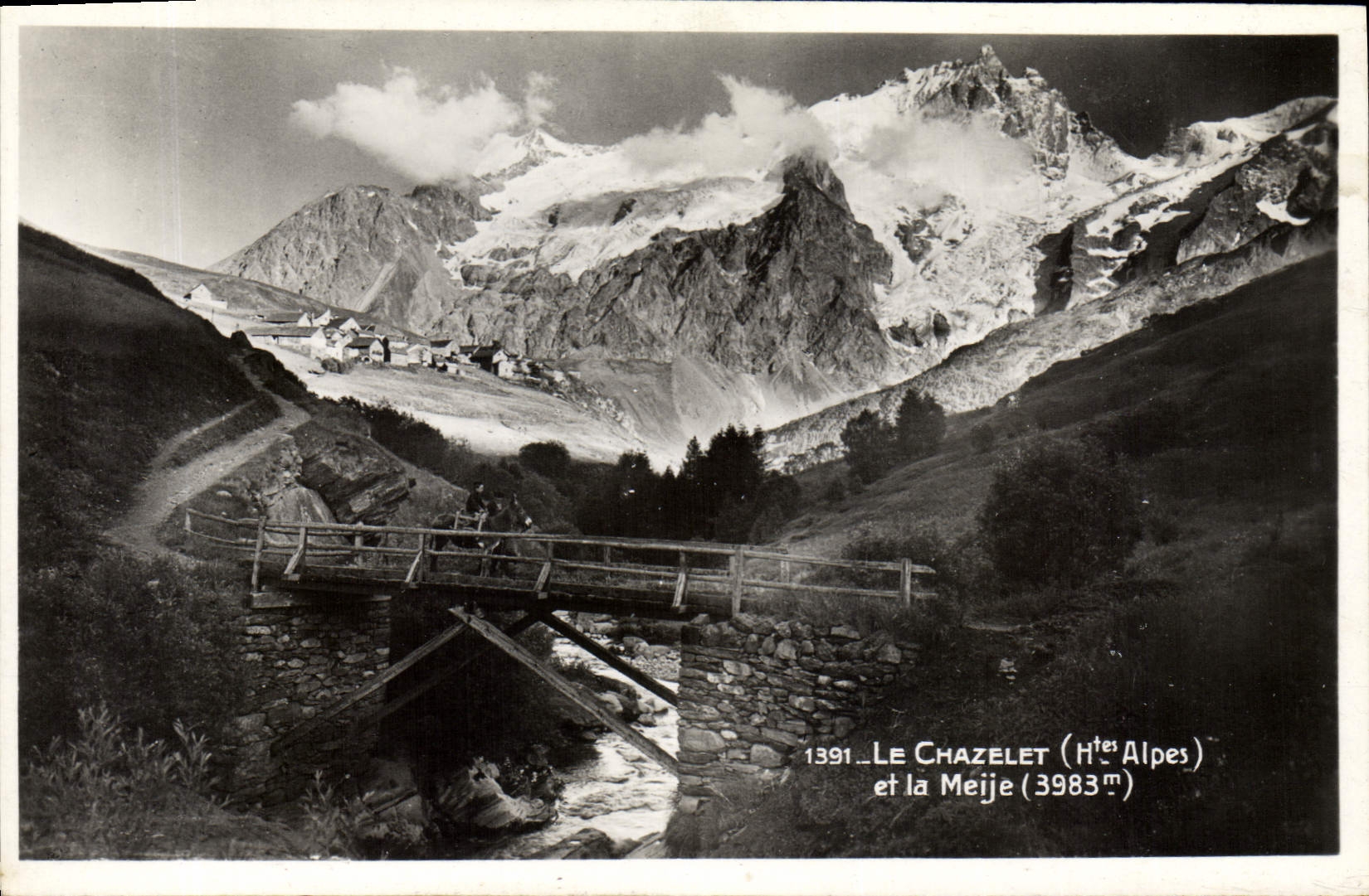CPM Le Chazelet et la Meije 