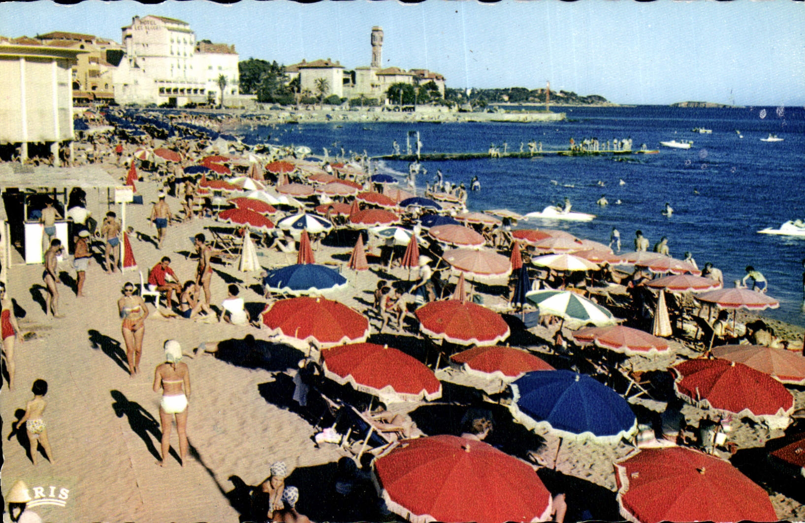 CPA Reflets de la Core D'Azur Saint Raphael La Plage St Raphael La plage