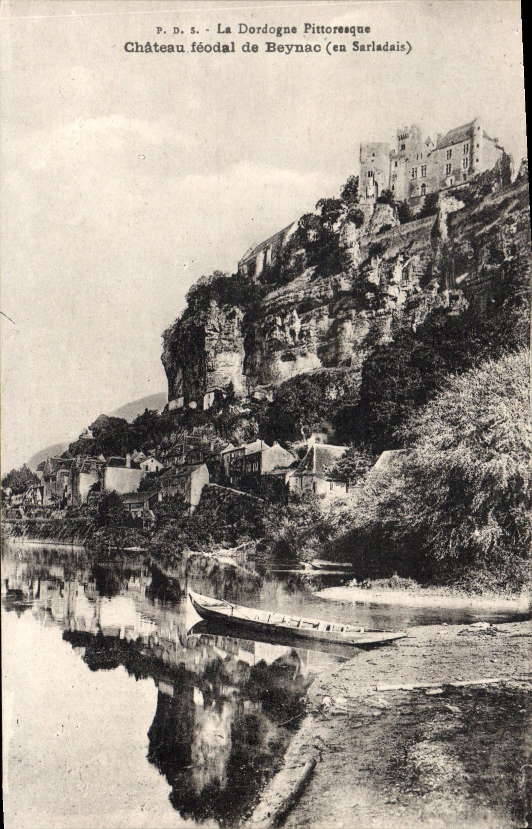 CPA La Dordogne Pittoresque Chateau Feodal de Beynac en Sarladais