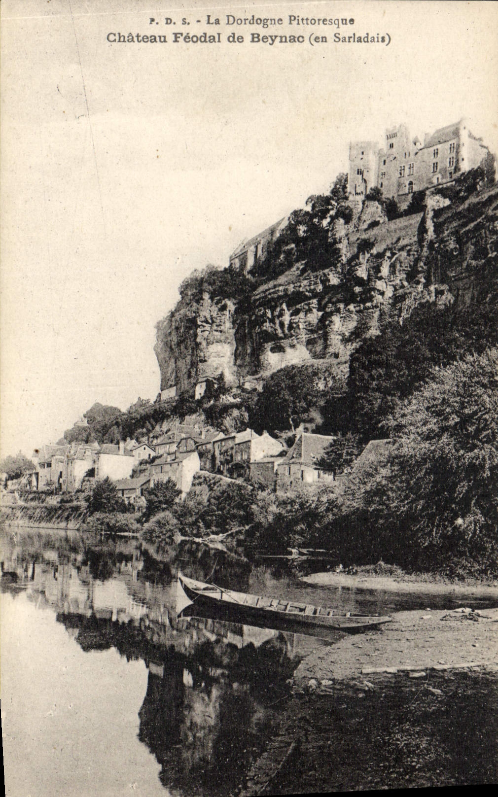 CPA La Dordogne Pittoresque Chateau Feodal de Beynac en Sarladais 