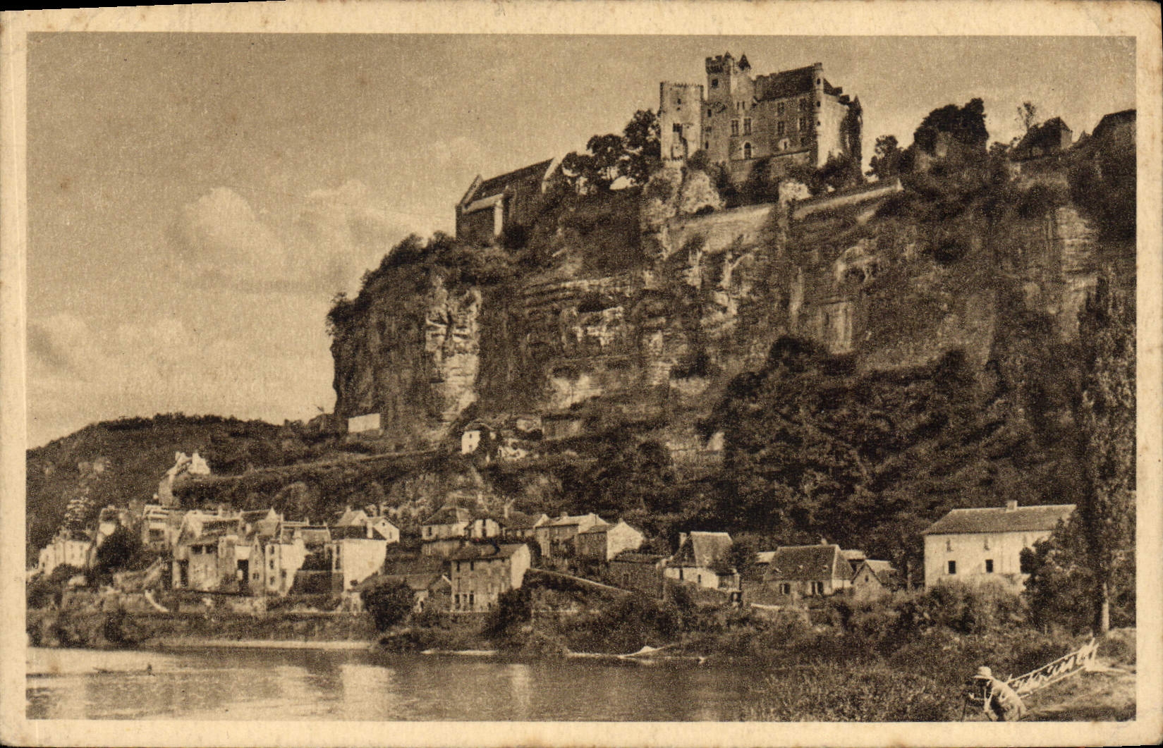CPA En Perigord Chateau de Beynac 