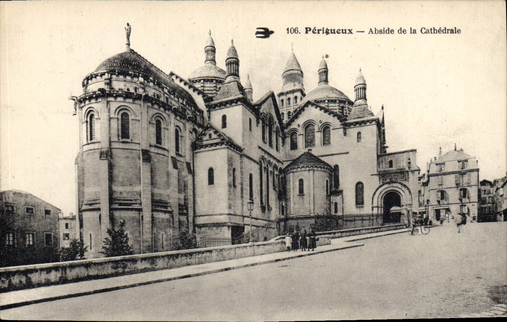 CPA Perigueux Abside de la Cathedrale