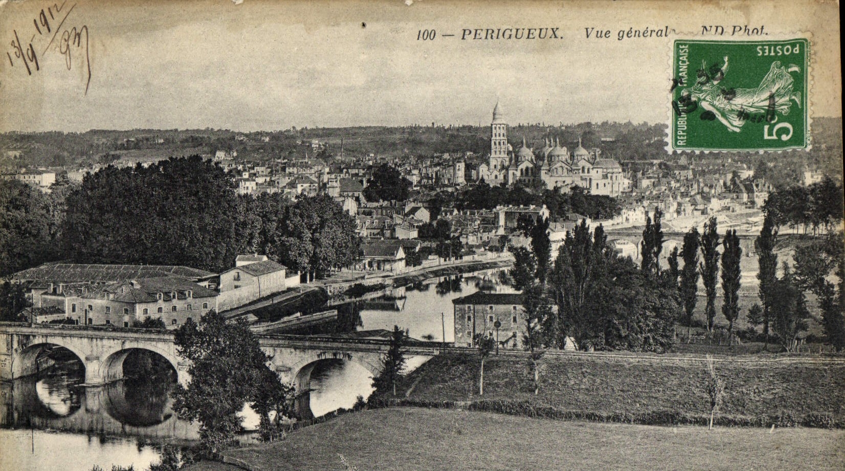 CPA Perigueux Vue Generale 