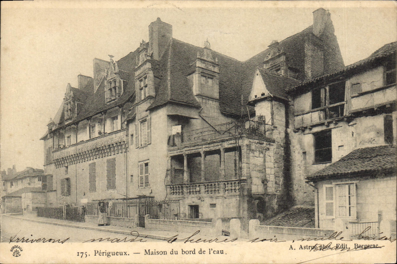 CPA Perigueux Maison du bord de l'eau 