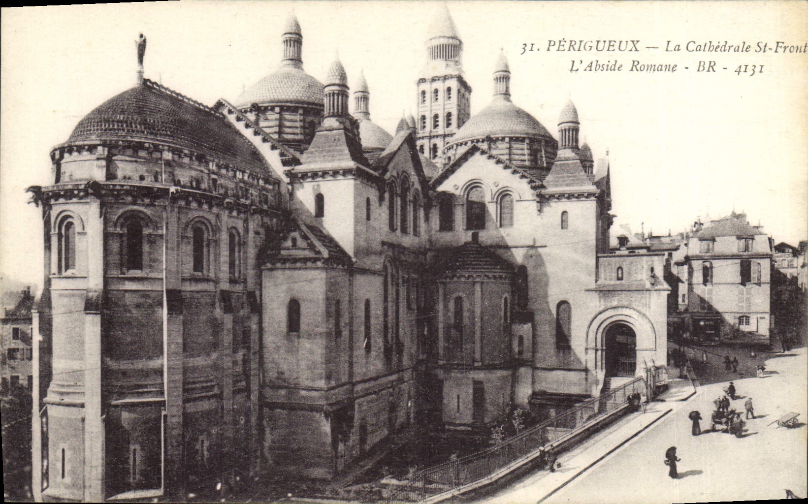 CPA Perigueux La Cathedrale St Front L'Abside Romane
