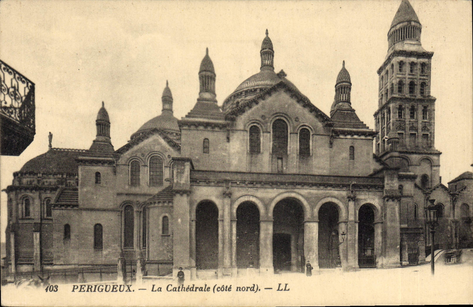 CPA Perigueux La Cathedrale cote nord 