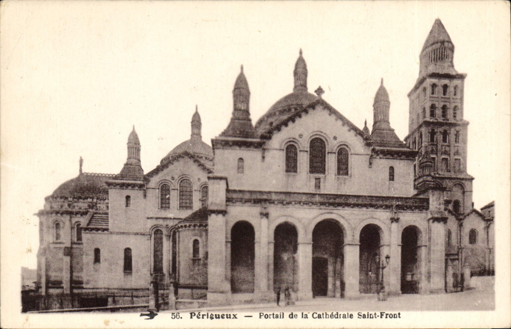 CPA Perigueux Portail de la Cathedrale Saint Front 