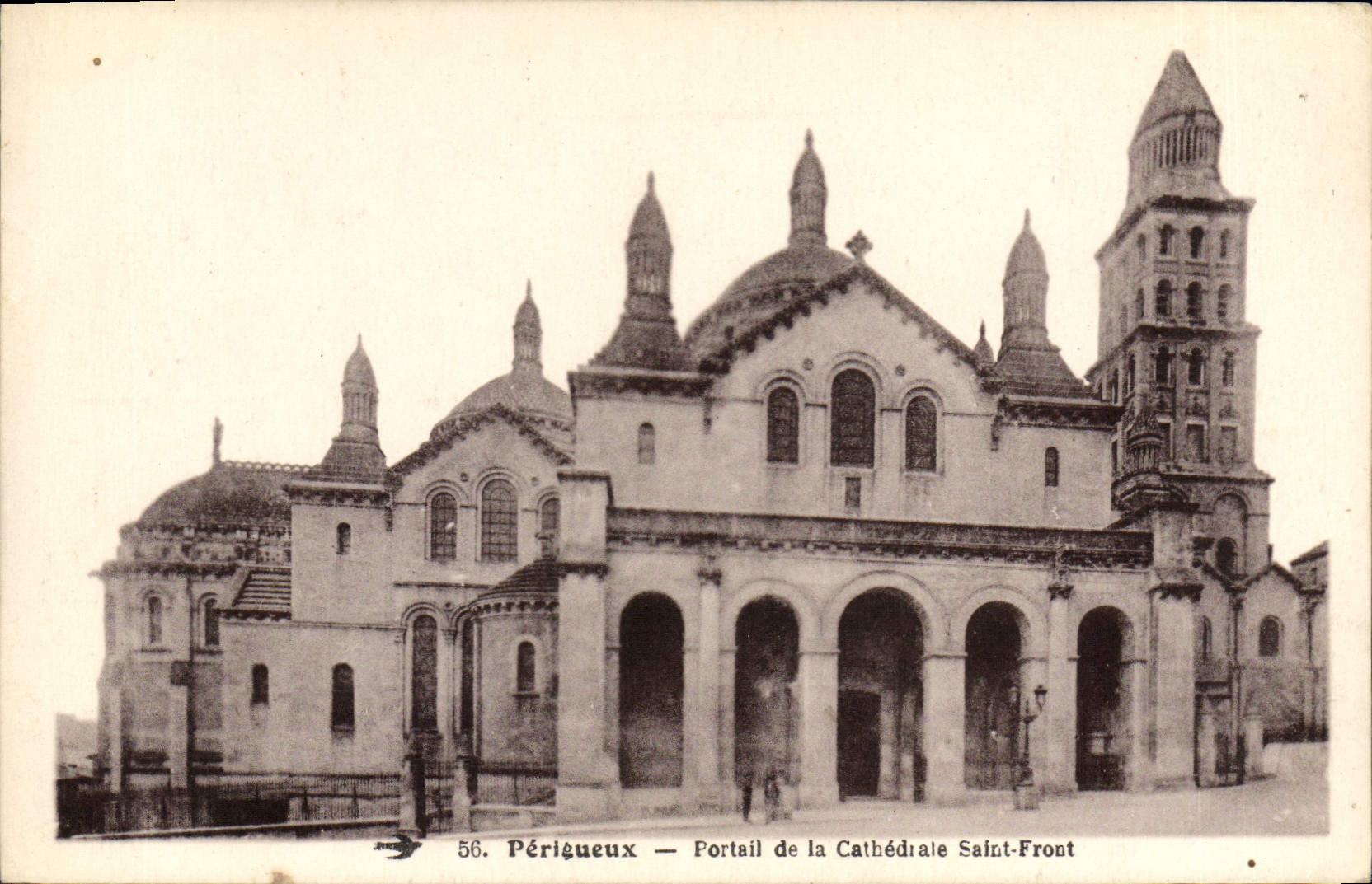 CPA Perigueux Portail de la Cathedrale Saint Front