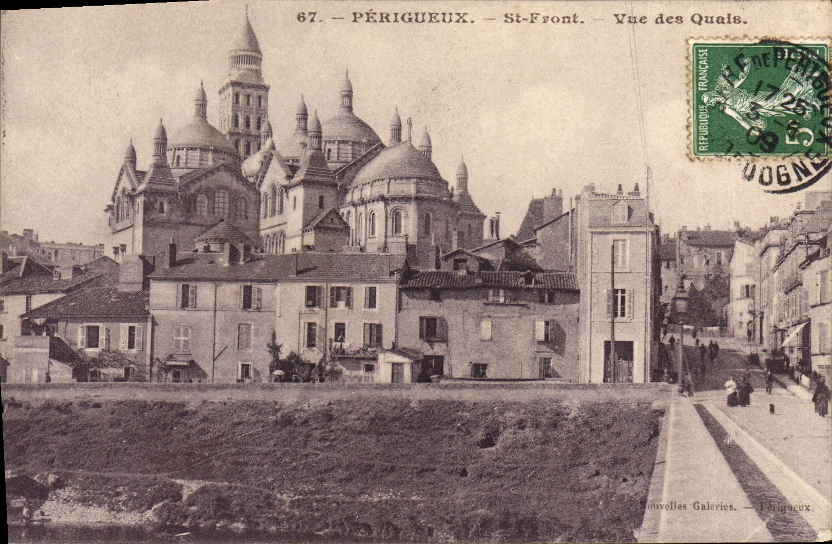 CPA Perigueux St Front Vue des Quais 