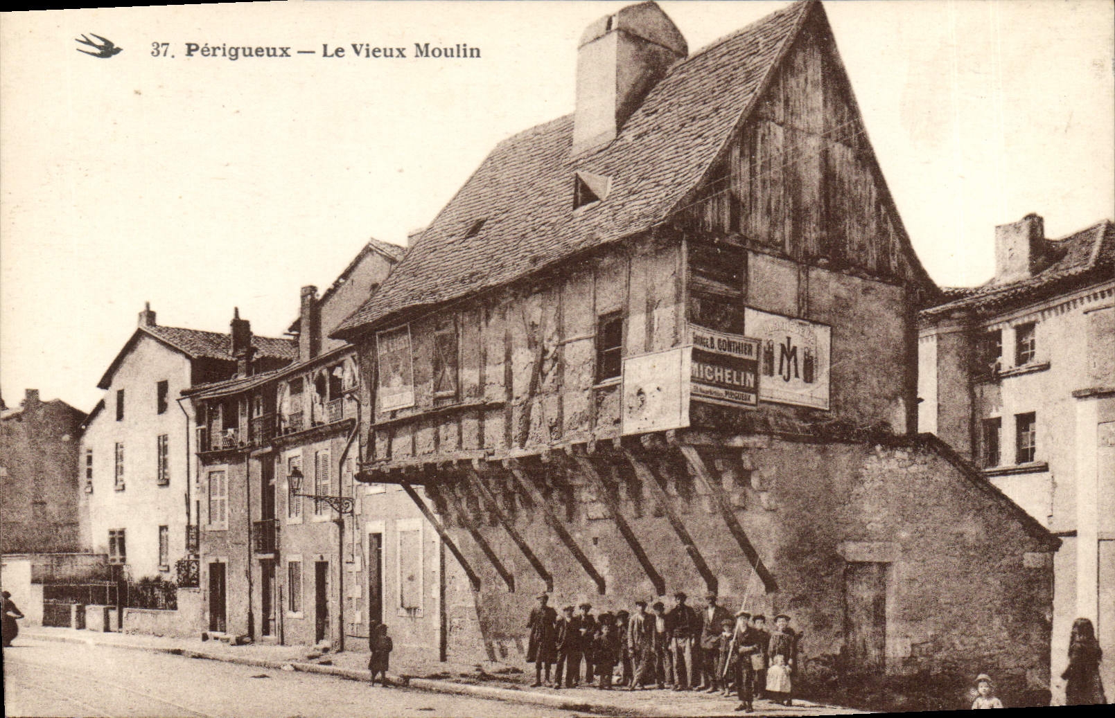 CPA Perigueux Le Vieux Moulin 