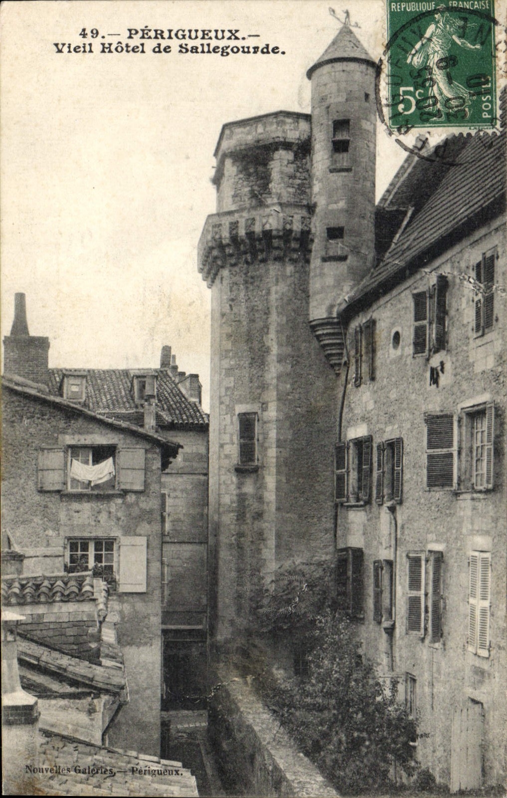 CPA Perigueux Vieil Hotel de Sallegourde 