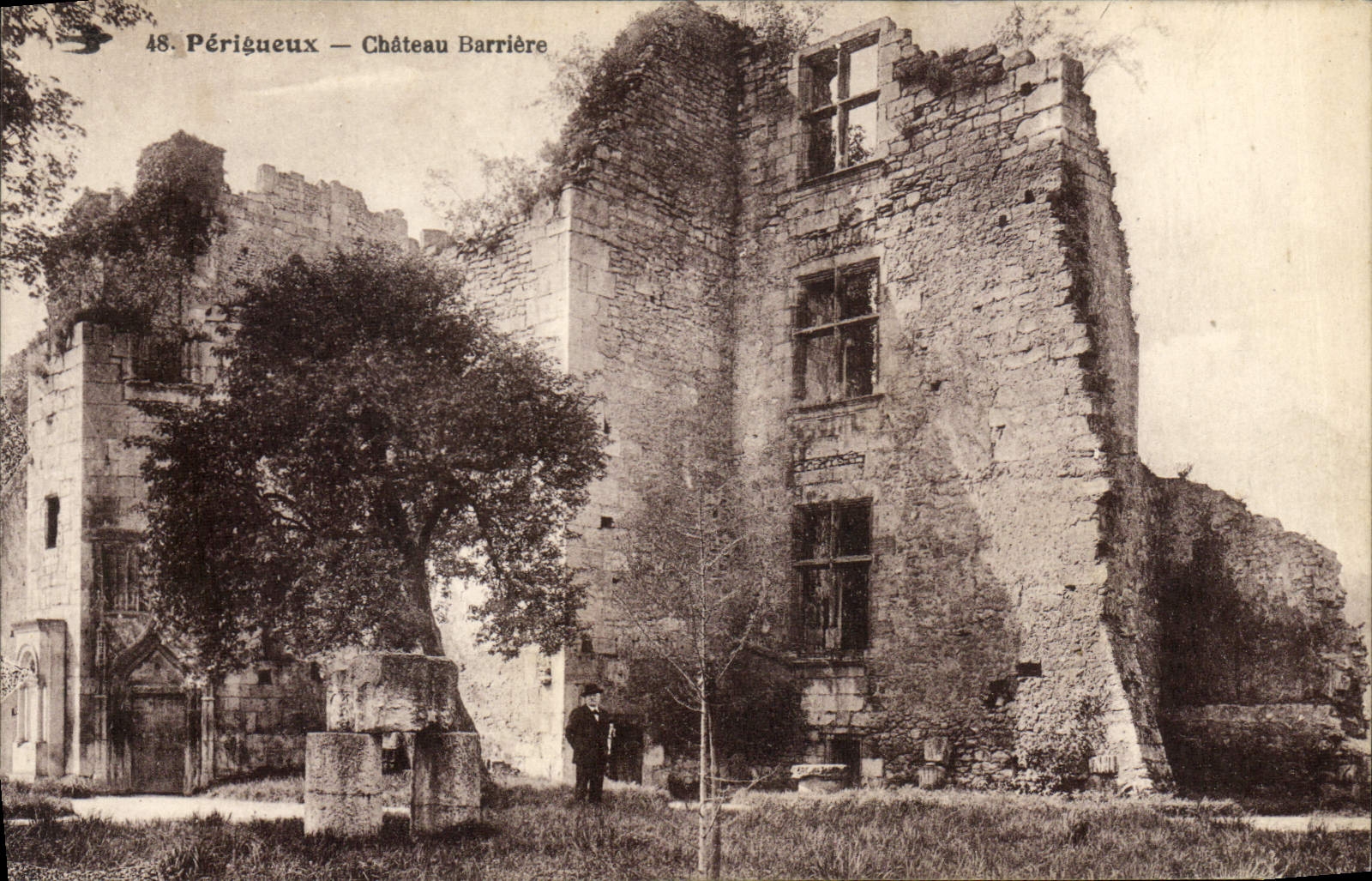 CPA Perigueux Chateau Barriere 
