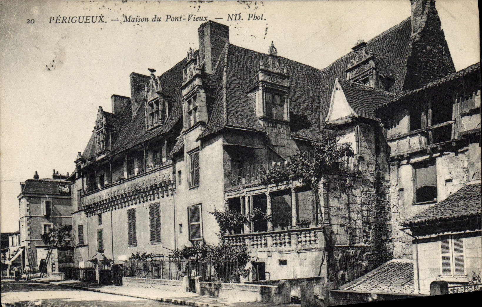 CPA Perigueux Maison du Pont Vieux 