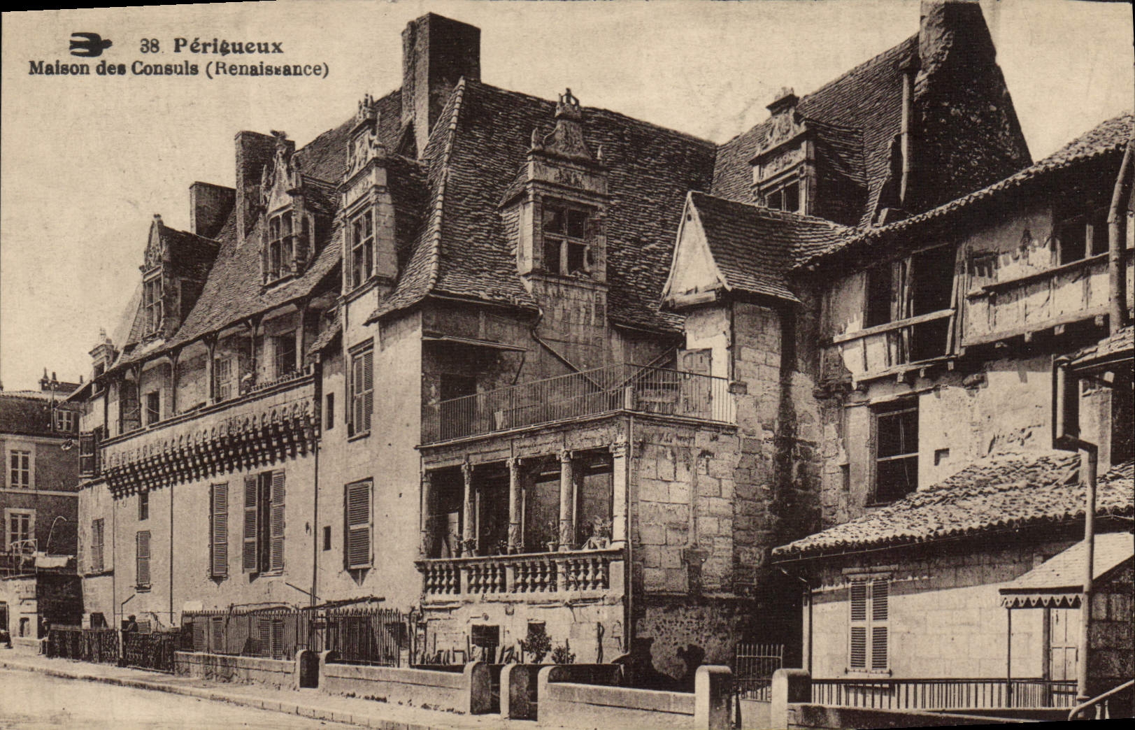 CPA Perigueux Maison des Consuls Renaissance