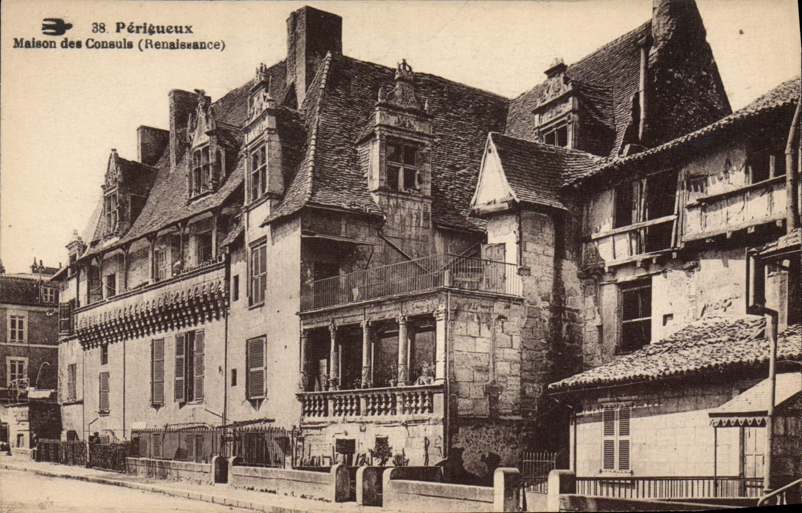 CPA Perigueux Maison des Consuls Renaissance 