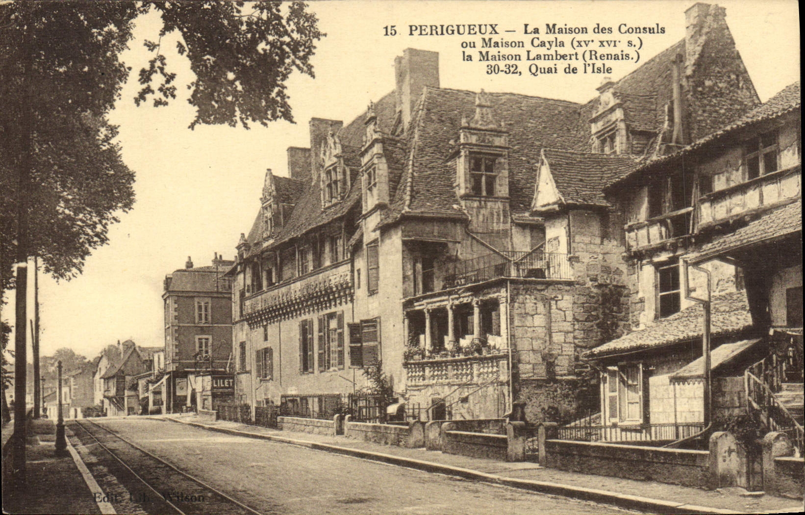 CPA Perigueux La Maison des Consuls 