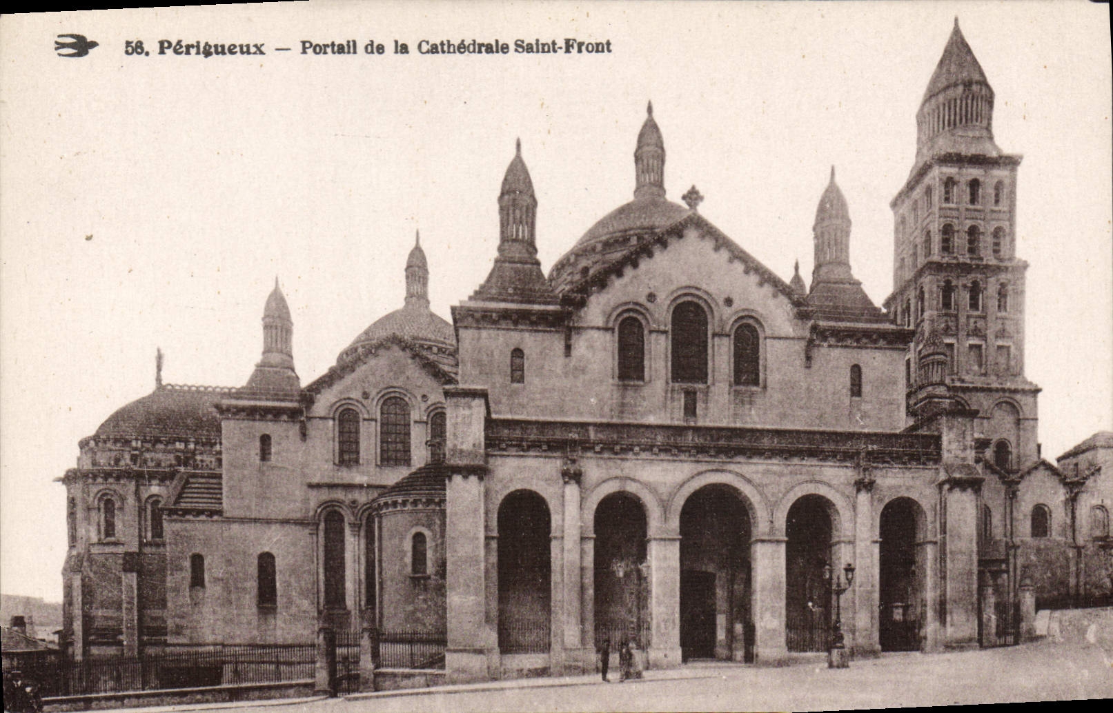 CPA Perigueux Portail de la Cathedrale Saint Front 