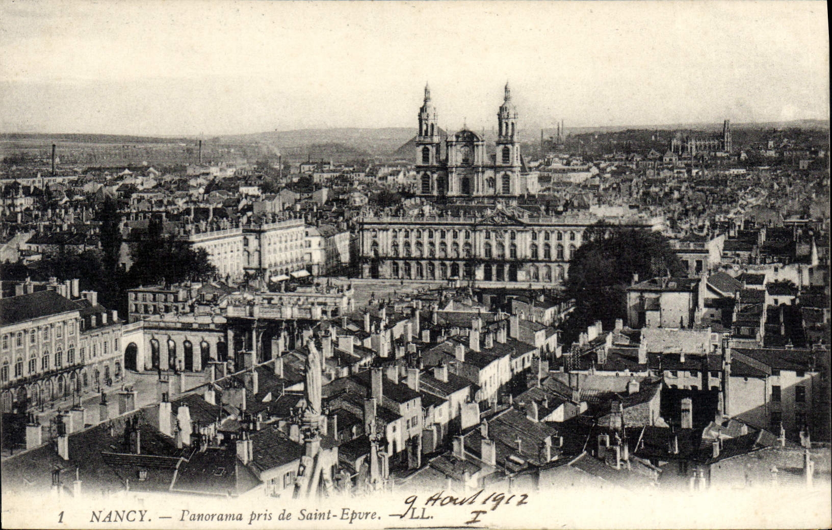 CPA Nancy Panorama pris de Saint Epvre 