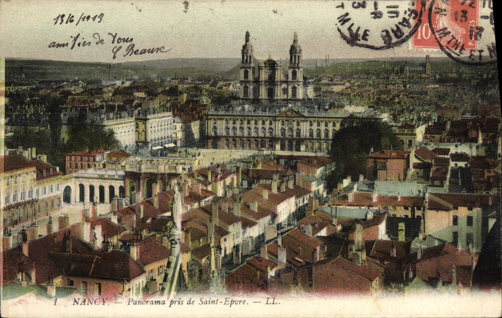 CPA Nancy Panorama pris de Saint Epvre 