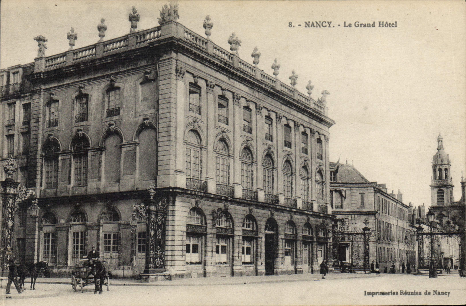 CPA Nancy Le Grand Hotel 