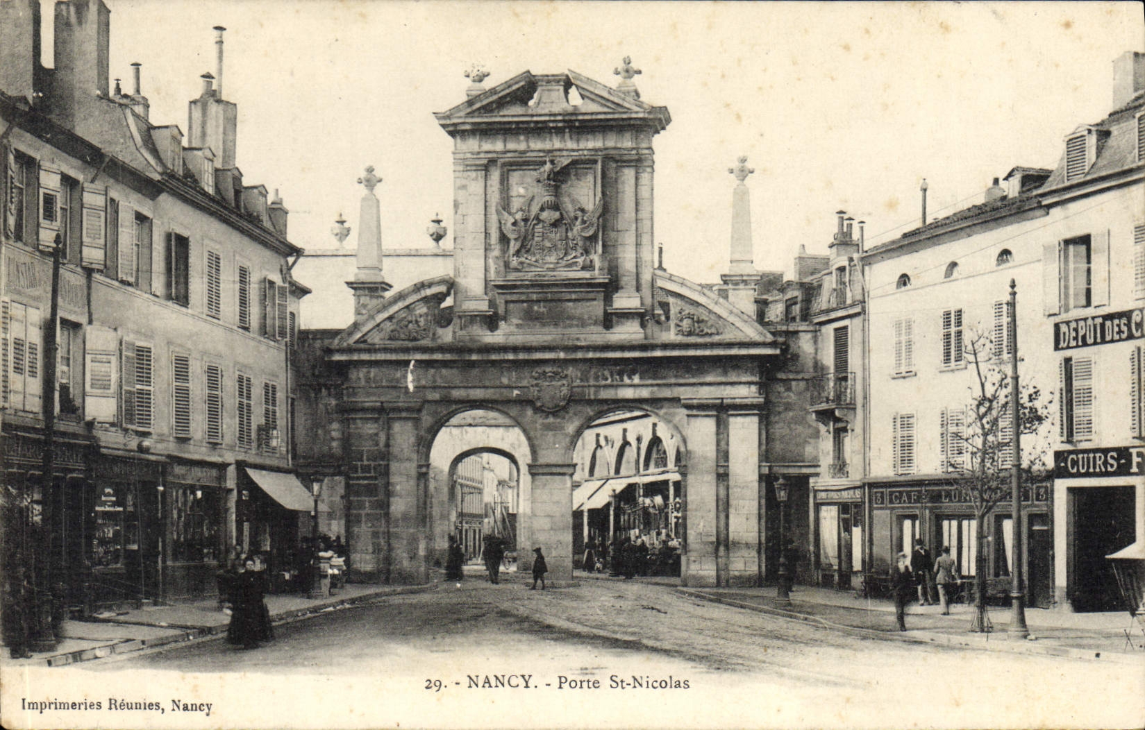 CPA Nancy Porte St Nicolas 