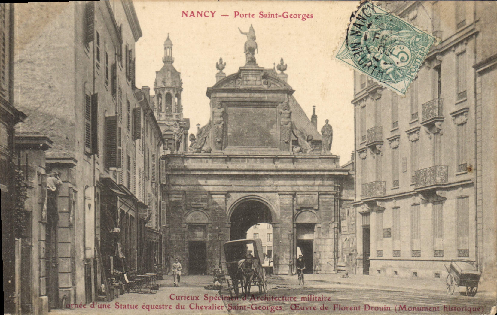 CPA Nancy Porte Saint Georges 
