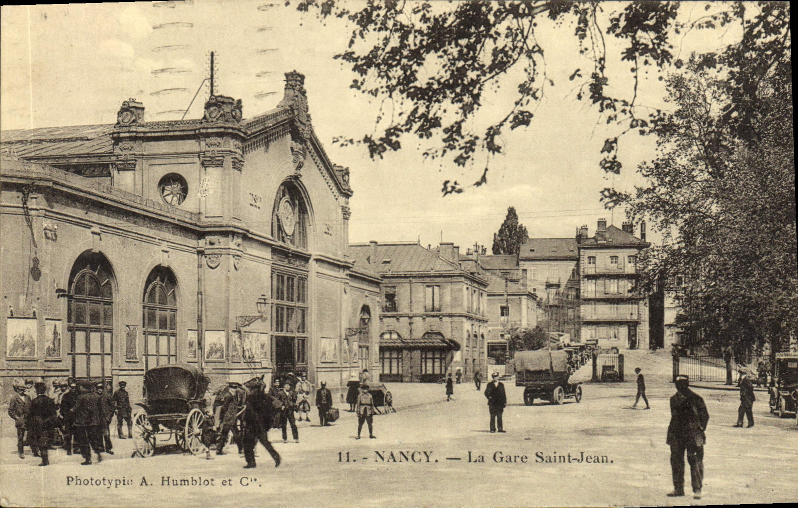 CPA Nancy La Gare Saint Jean 