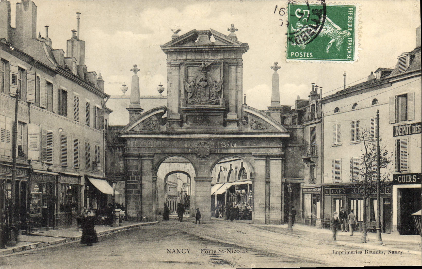 CPA Nancy Porte St Nicolas 