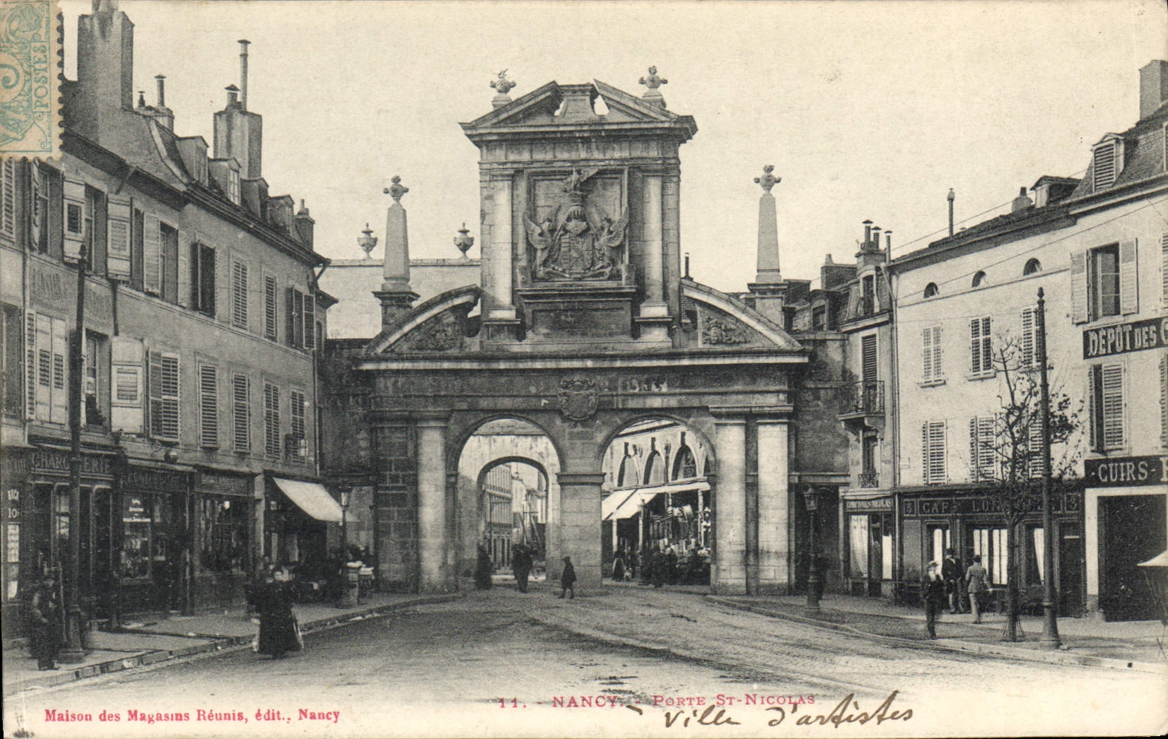 CPA Nancy Porte St Nicolas 