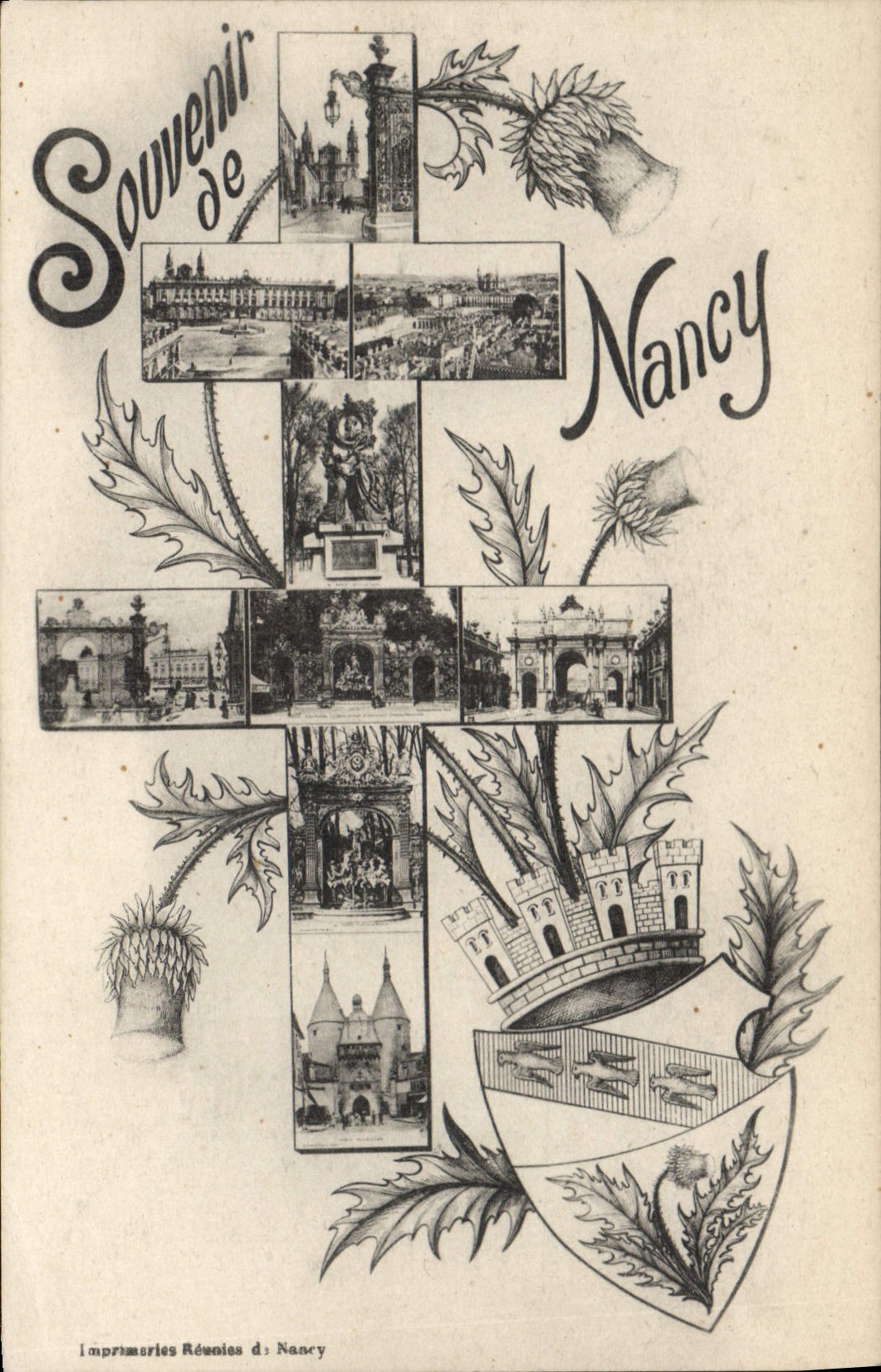 CPA Souvenir de Nancy 