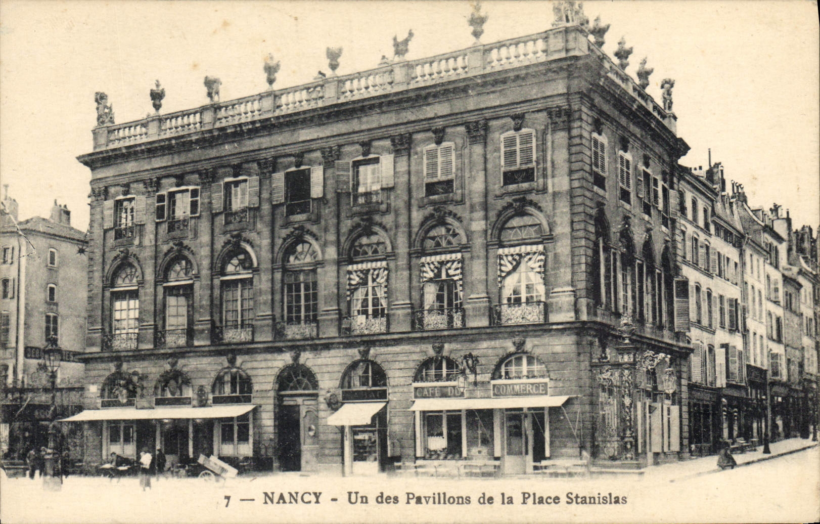 CPA Nancy Undes Pavillons de la Place Stanislas 