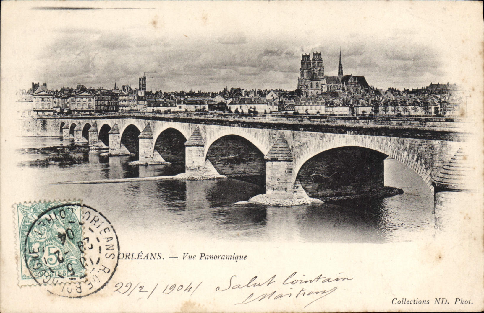 CPA Orleans Vue panoramique 