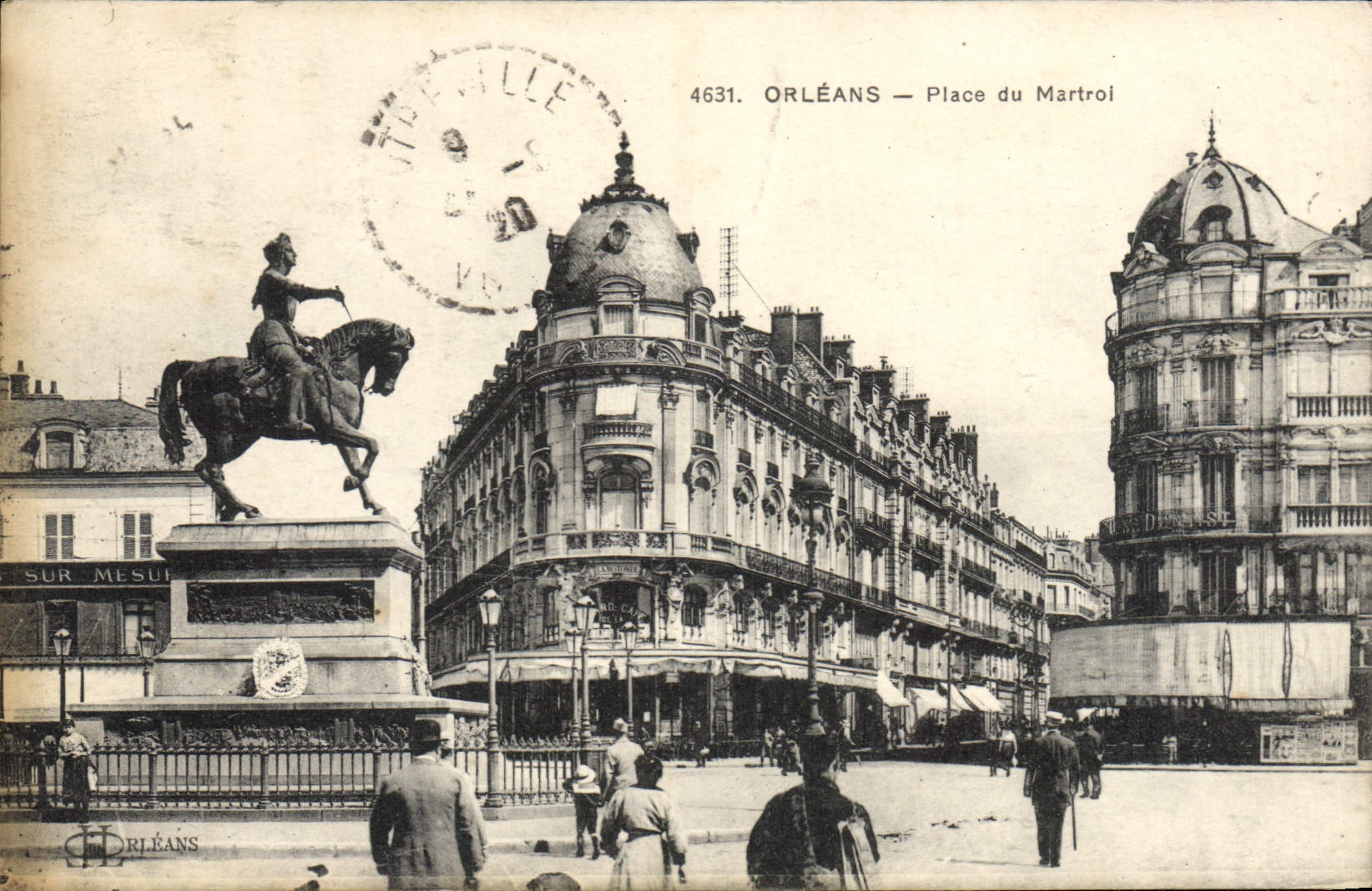 CPA Orleans Place du Martroi 