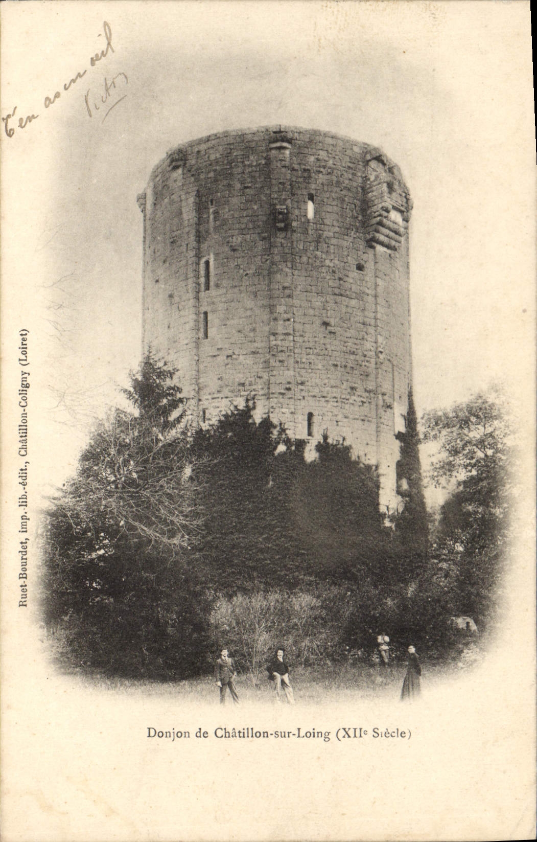 CPA Chatillon Coligny Loiret Le Donjon du Chateau