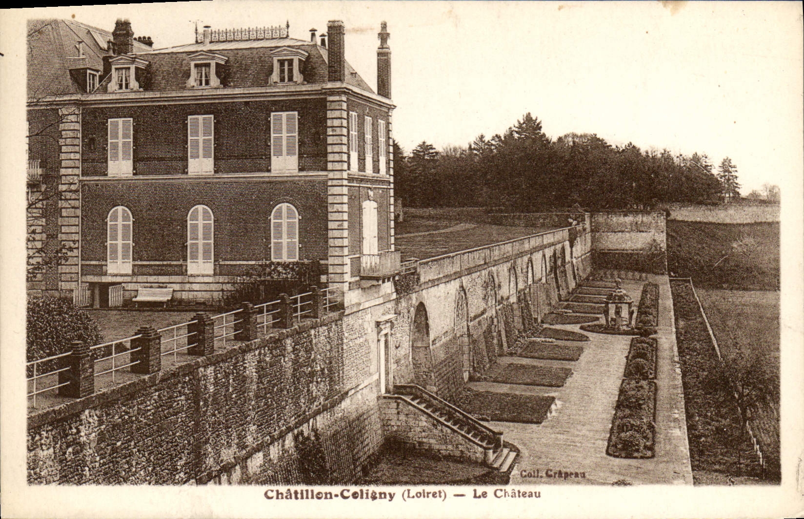 CPA Chatillon Coligny Loiret Le Chateau