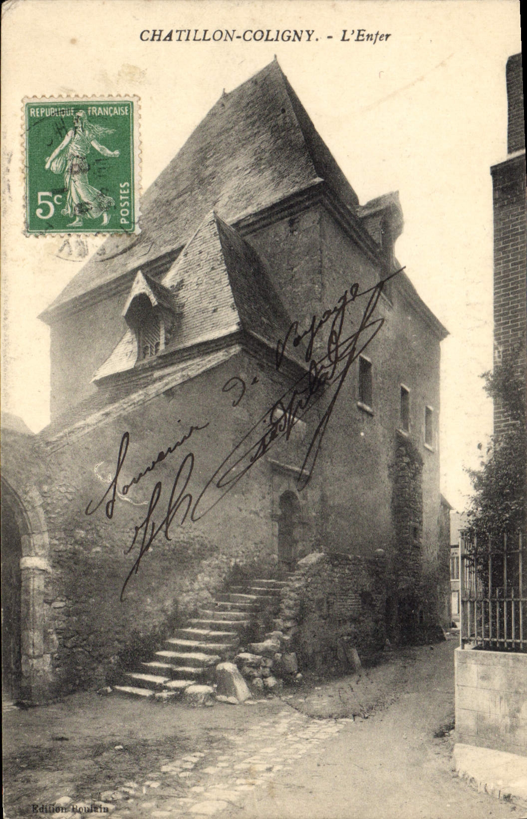 CPA Chatillon Coligny L'Enfer