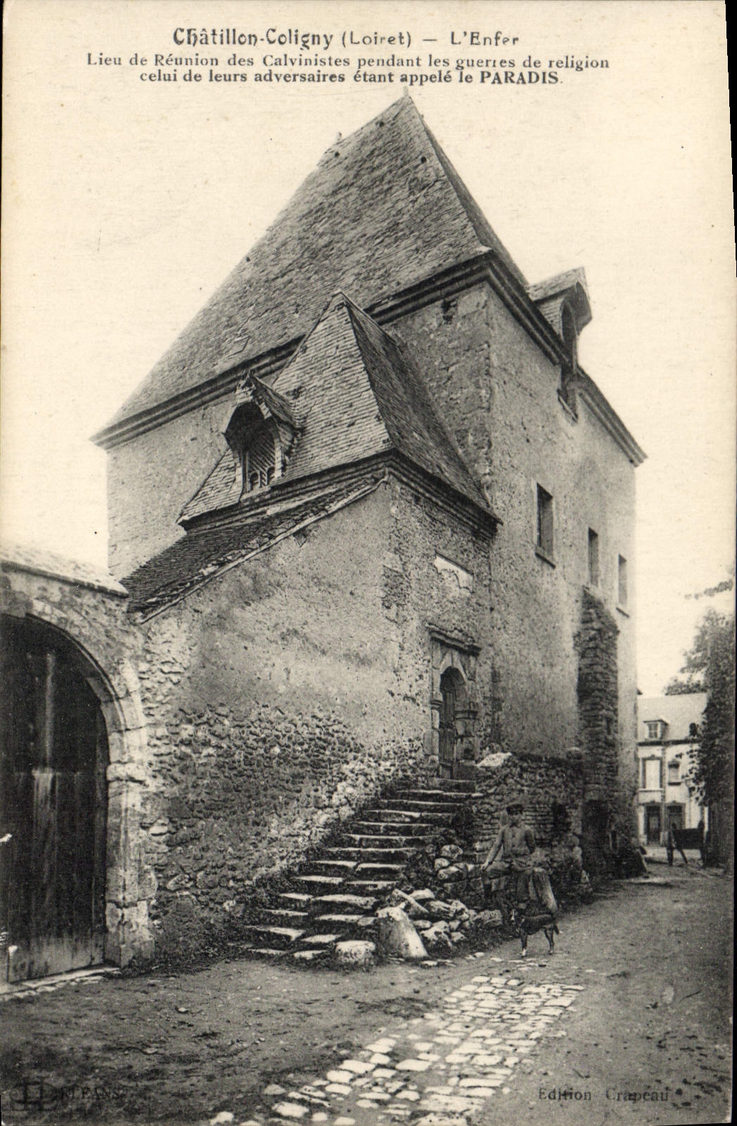 CPA Chatillon Coligny Loiret L'Enfer