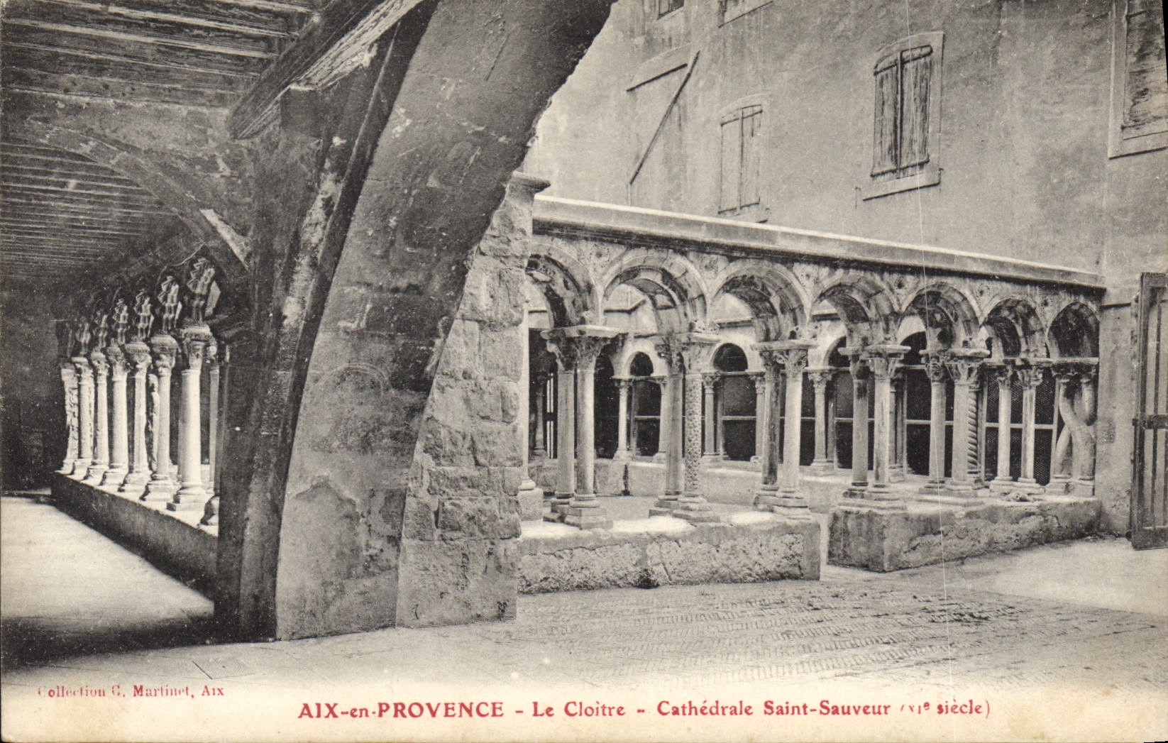 CPA Aix en Provence Le Cloitre Cathedrale St Sauveur 