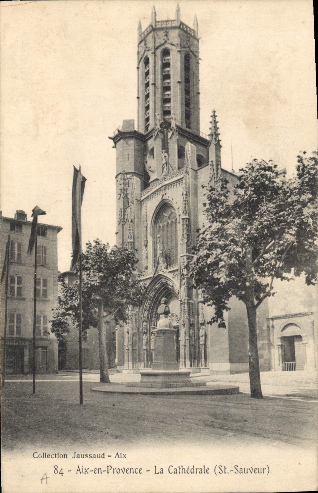 CPA Aix en Provence La Cathedrale St Sauveur 