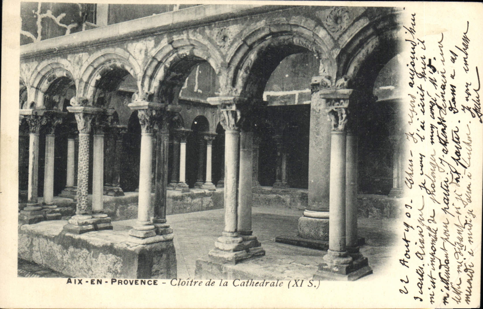 CPA Aix en Provence Portes Cloitre de la Cathedrale